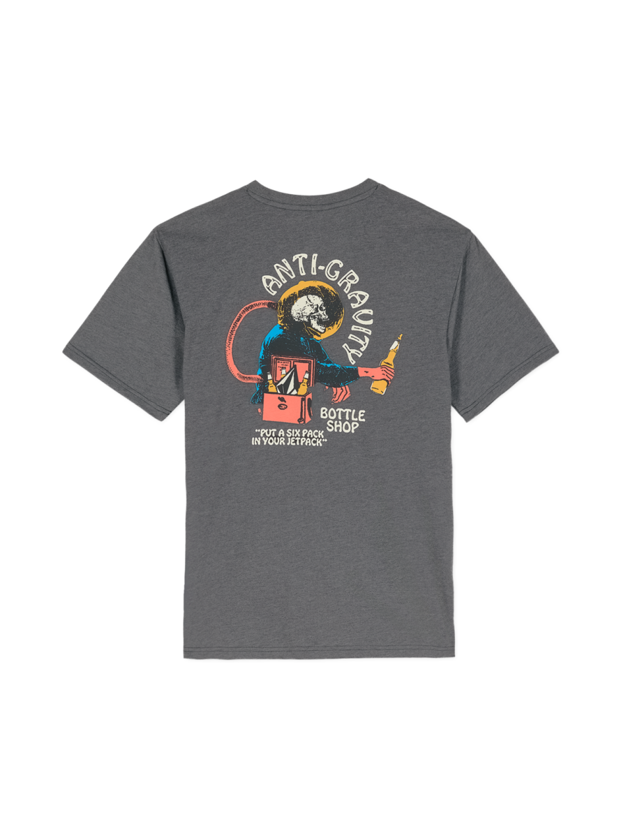 Camiseta Volcom Anti Gravity HTH SST Heather Black