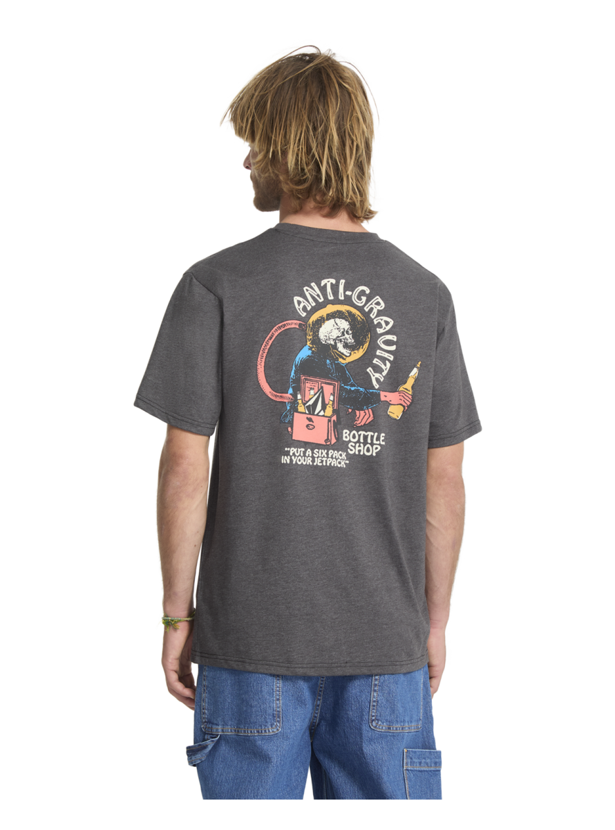 Camiseta Volcom Anti Gravity HTH SST Heather Black