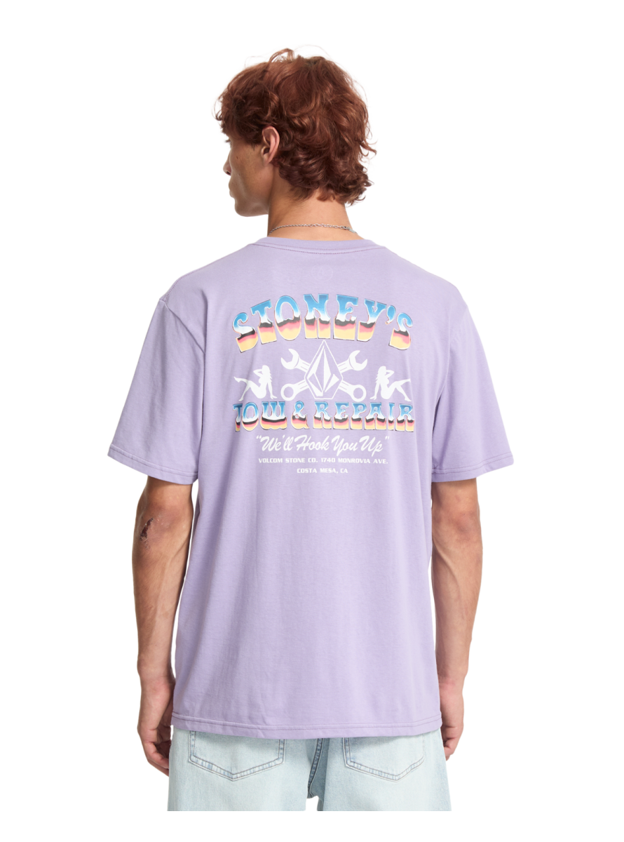 Camiseta Volcom Stoneys BSC SST Purple Ash