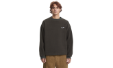 Sudadera Volcom Too Kool LSE Crew Rinsed Black