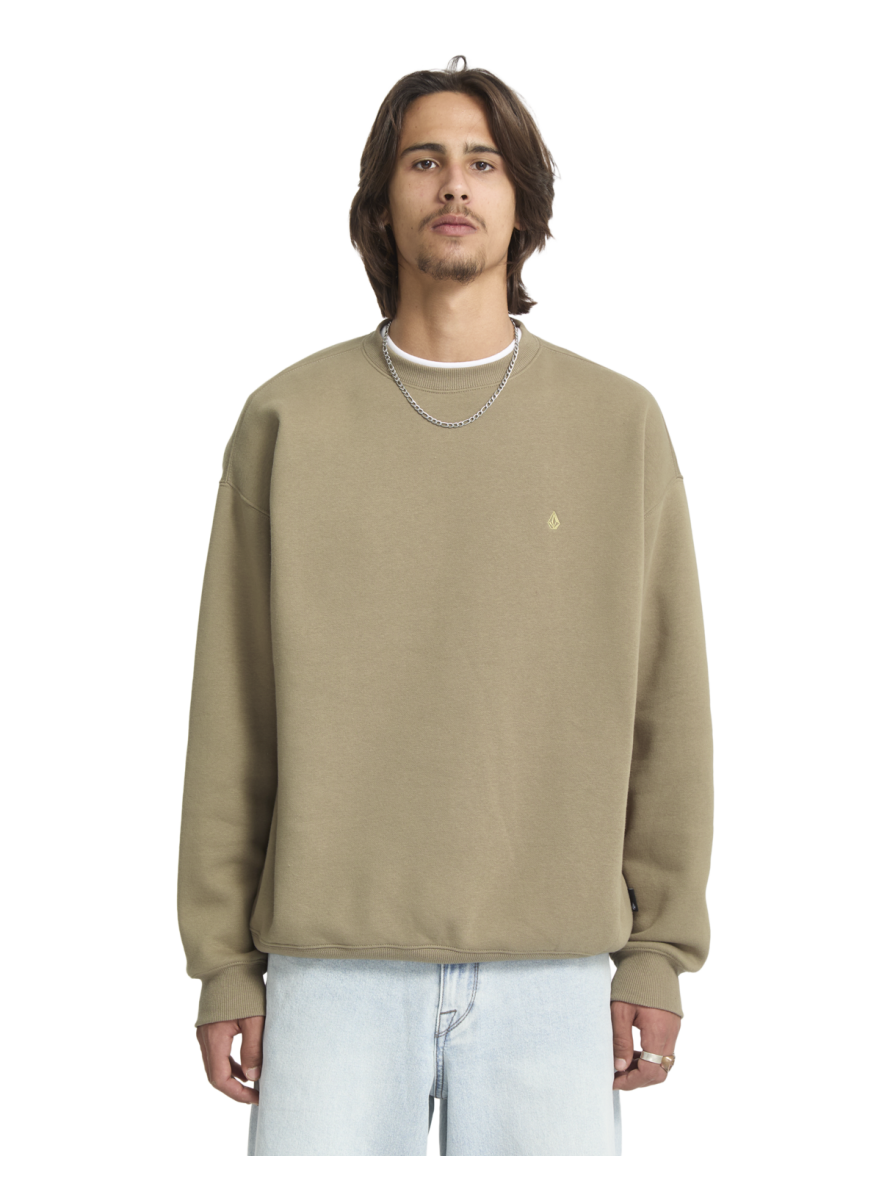 Sudadera Volcom Single Stone PW Crew Brindle