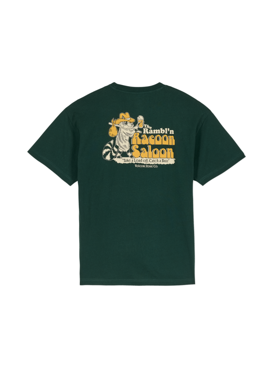 Camiseta Volcom Racoon LSE SST Scarab