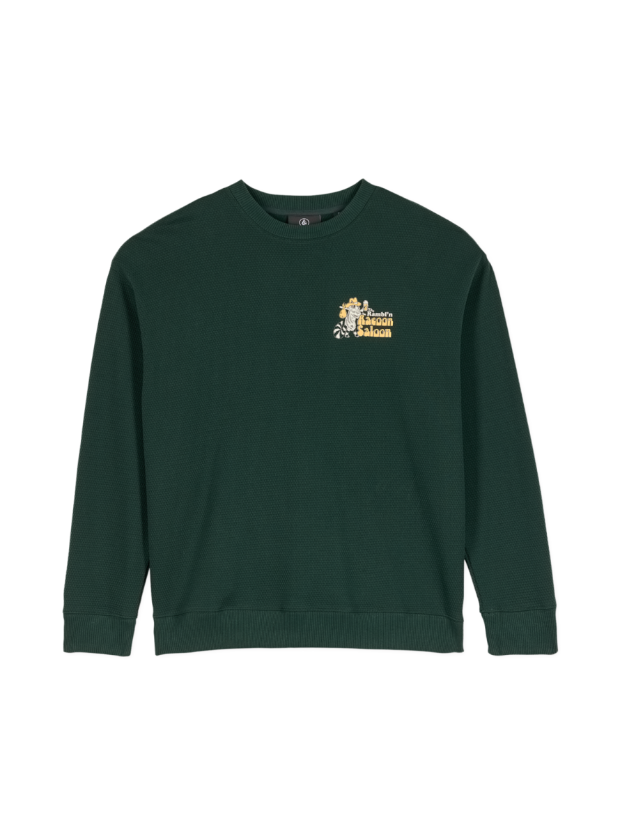 Sudadera Volcom Racoon Crew Scarab