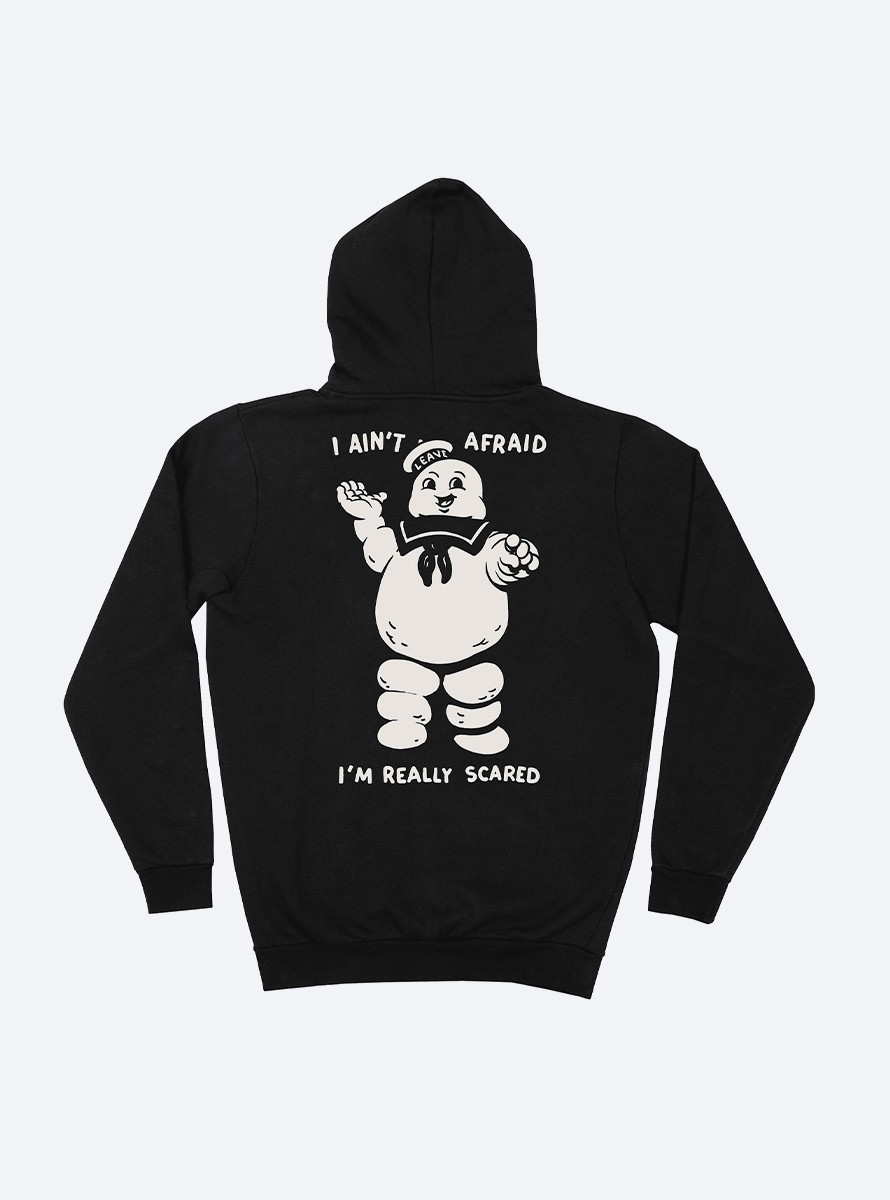 Sudadera The Dudes I Ain't Afraid Classic PRM Hoody Black