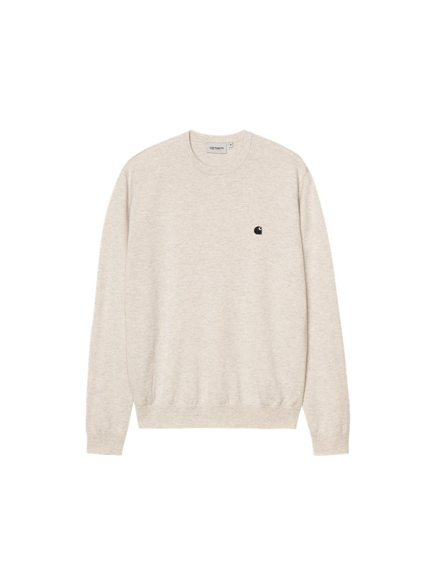 Jersey Carhartt WIP Madison Sweater Fleur De Sel Black
