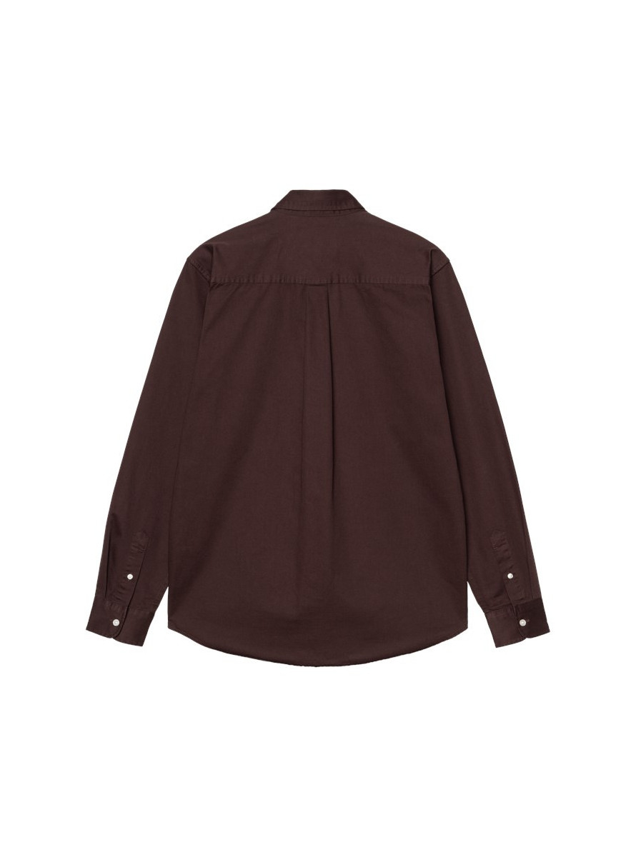 Camisa Carhartt WIP Madison LS Shirt Palisander Wax