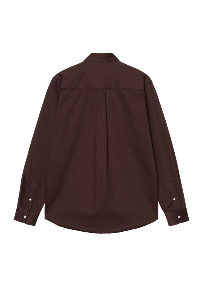 Camisa Carhartt WIP Madison LS Shirt Palisander Wax