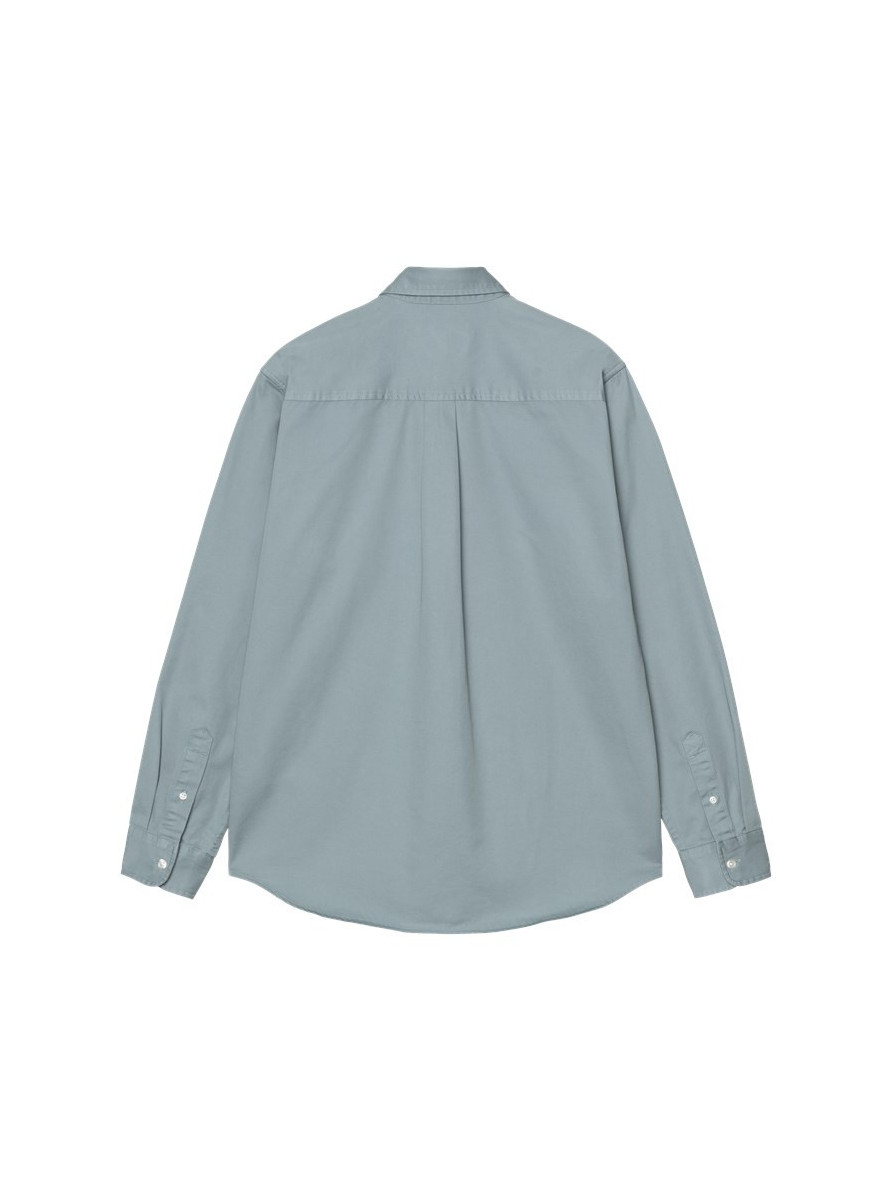 Camisa Carhartt WIP Madison LS Shirt Citadel Wax