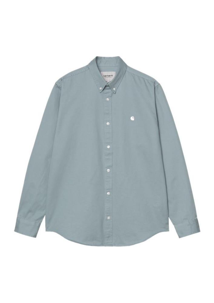 Camisa Carhartt WIP Madison LS Shirt Citadel Wax