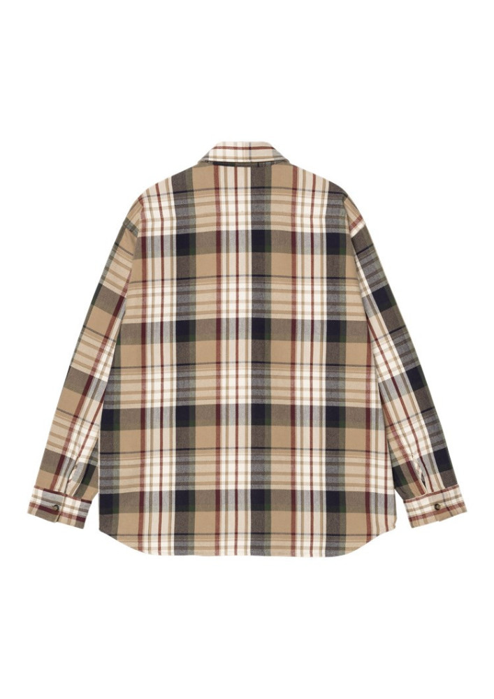 Camisa Carhartt WIP Tamblyn LS Shirt Tamblyn Check Leather