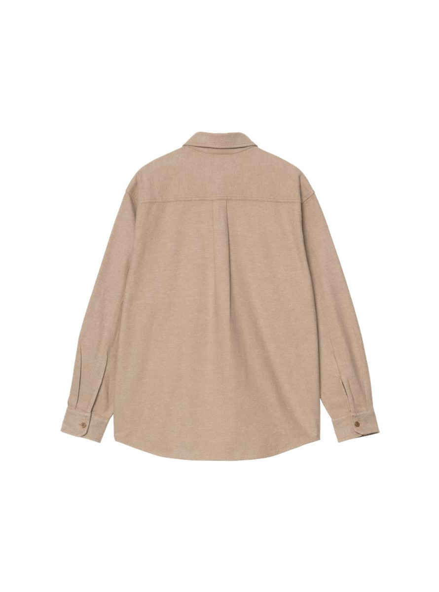 Camisa Carhartt WIP Edgar L/S Shirt Peanut Wax