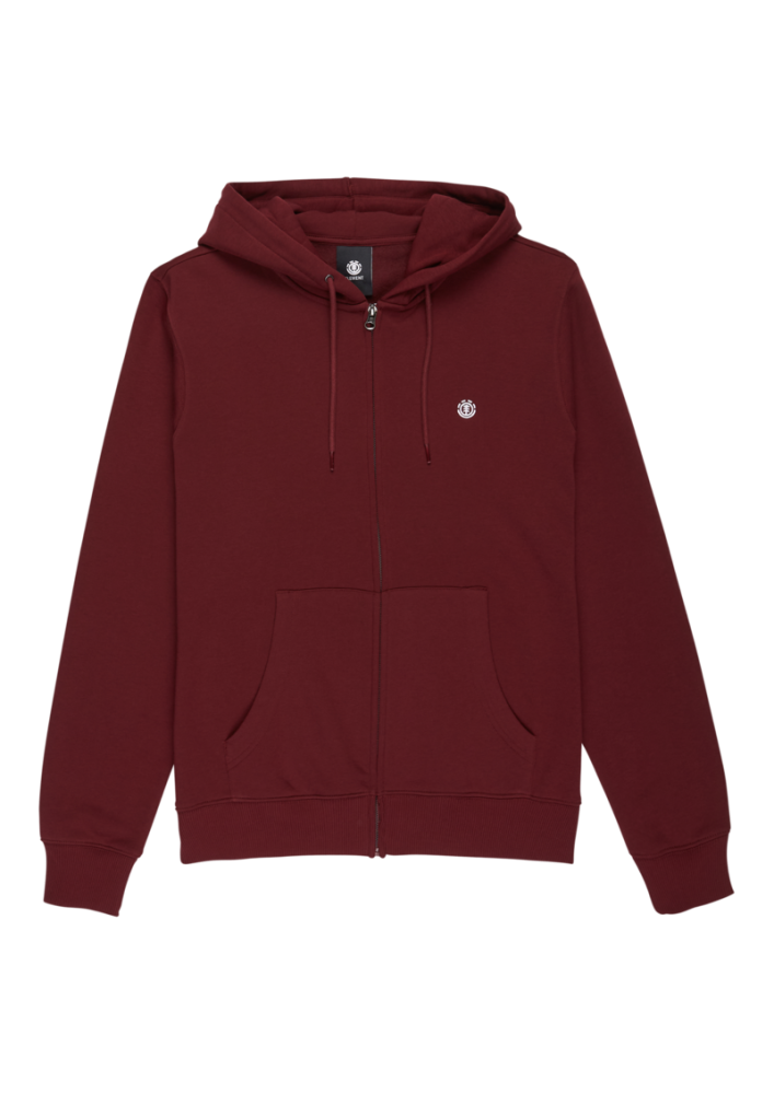 Sudadera Element Icon Embroidery Zip HD Zinfandel