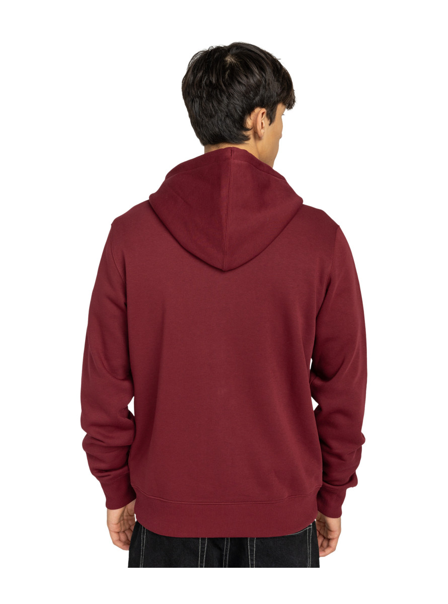 Sudadera Element Icon Embroidery Zip HD Zinfandel