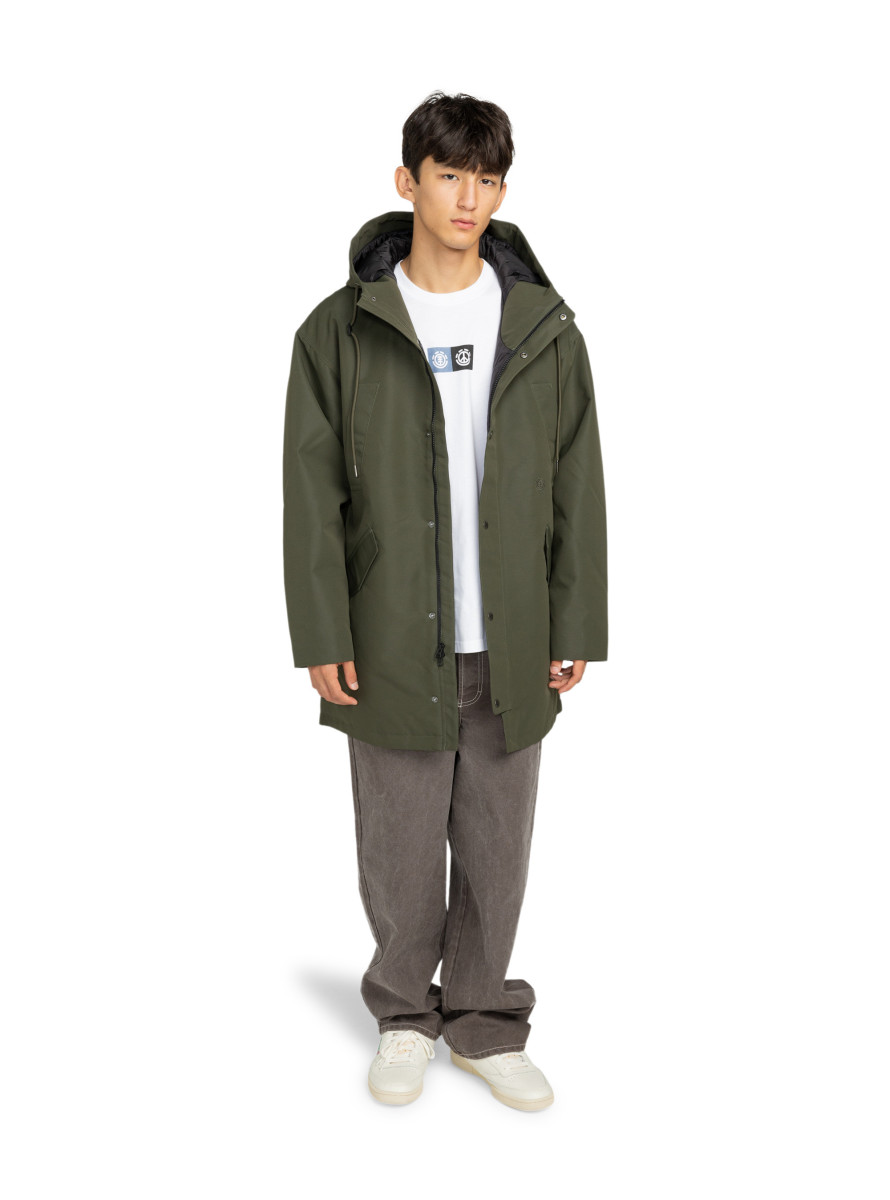 Parka Element Fishtail Forest Night Parka Element Fishtail Forest Night