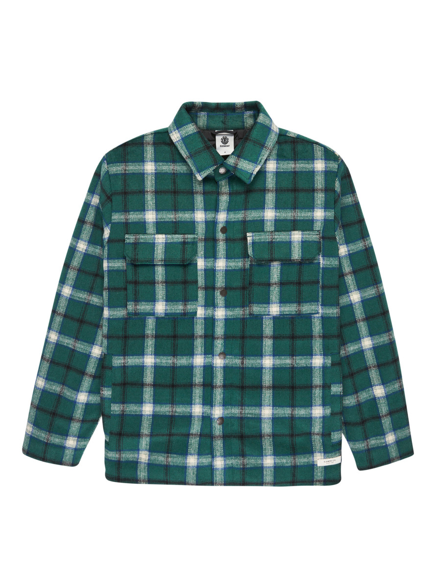 Cazadora Element Lodge Check Dark Green Check Cazadora Element Lodge Check Dark Green Check