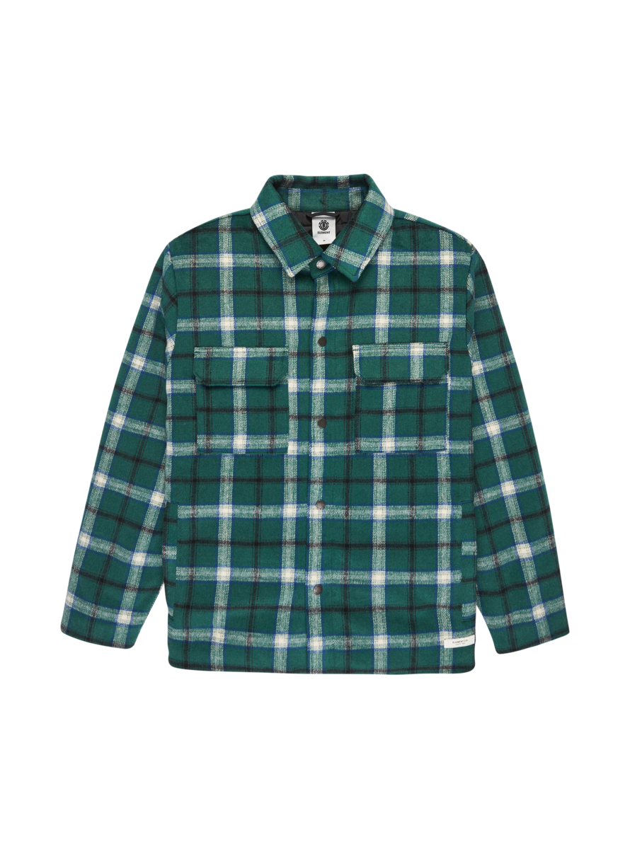 Cazadora Element Lodge Check Dark Green Check Cazadora Element Lodge Check Dark Green Check