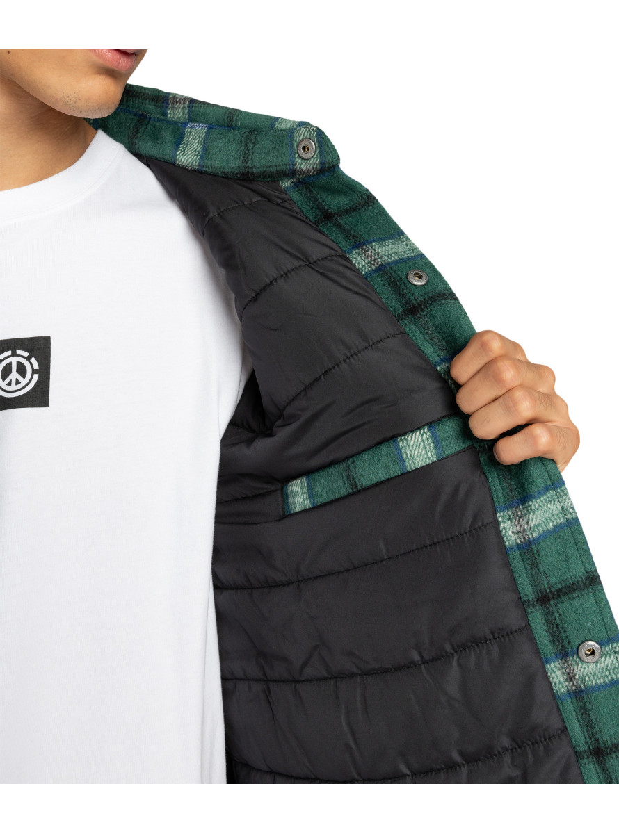 Cazadora Element Lodge Check Dark Green Check Cazadora Element Lodge Check Dark Green Check