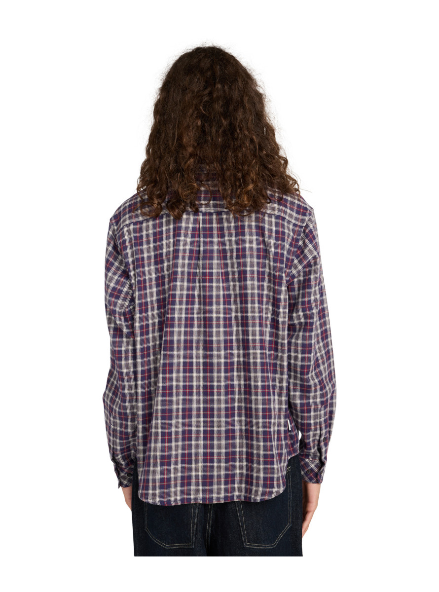 Camisa Element Button Down Regular Flannel LS Shirt Tartan Graystone Camisa Element Button Down Regular Flannel LS Shirt Tartan Graystone