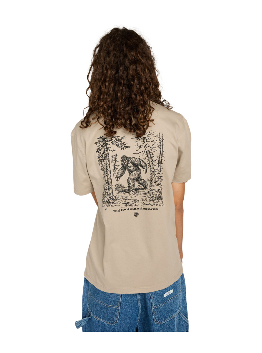 Camiseta Element Bigfoot Walking SS Aluminium Camiseta Element Bigfoot Walking SS Aluminium