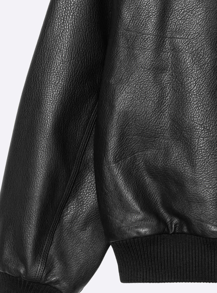 CAZADORA CARHARTT WIP OG ACTIVE JACKET 50TH ANNIVERSARY EDITION LEATHER BLACK / HAMILTON BROWN CAZADORA CARHARTT WIP OG ACTIVE JACKET 50TH ANNIVERSARY EDITION LEATHER BLACK / HAMILTON BROWN