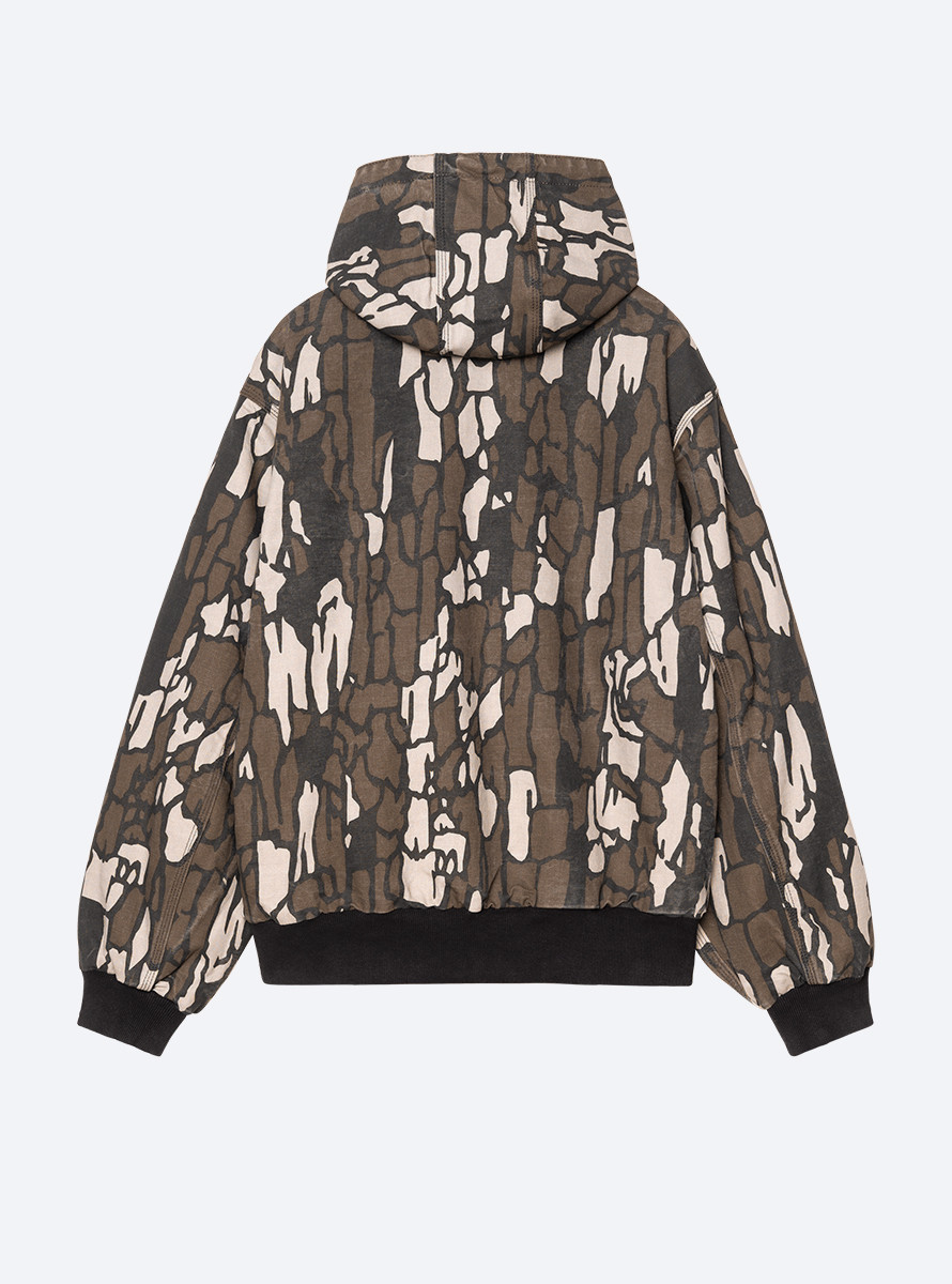 CAZADORA CARHARTT WIP OG ACTIVE JACKET 50TH ANNIVERSARY EDITION CANVAS HAMILTON BROWN / CAMO TREBARK RINSED CAZADORA CARHARTT WIP OG ACTIVE JACKET 50TH ANNIVERSARY EDITION CANVAS HAMILTON BROWN / CAMO TREBARK RINSED