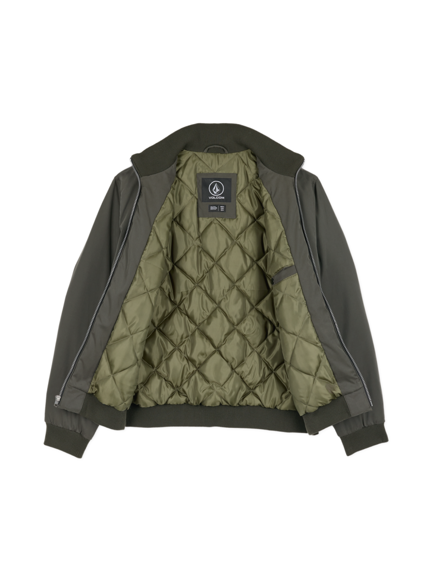 Cazadora Volcom Damerman Bomber Jacket Rinsed Black