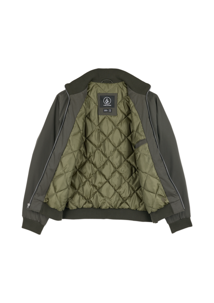 Cazadora Volcom Damerman Bomber Jacket Rinsed Black