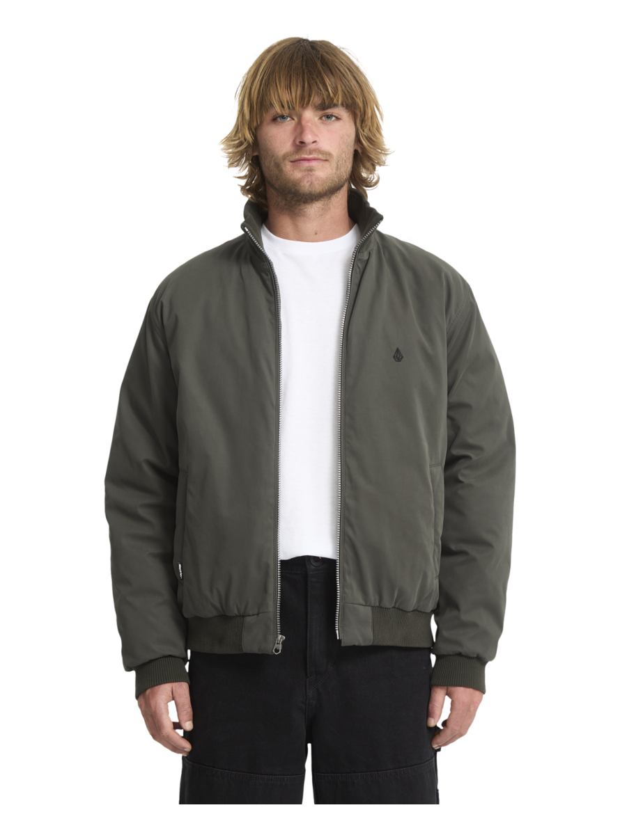 Cazadora Volcom Damerman Bomber Jacket Rinsed Black