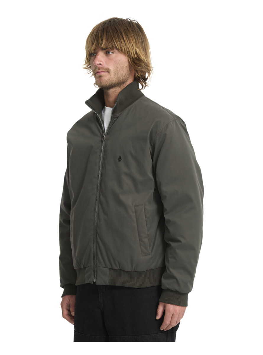 Cazadora Volcom Damerman Bomber Jacket Rinsed Black