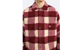 Camisa Dickies PLAID COALING LS SHIRT Brik Red