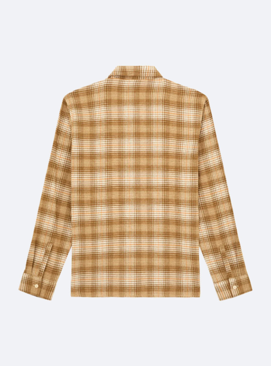 Camisa Dickies Forest Check Shirt LS Wood Ash