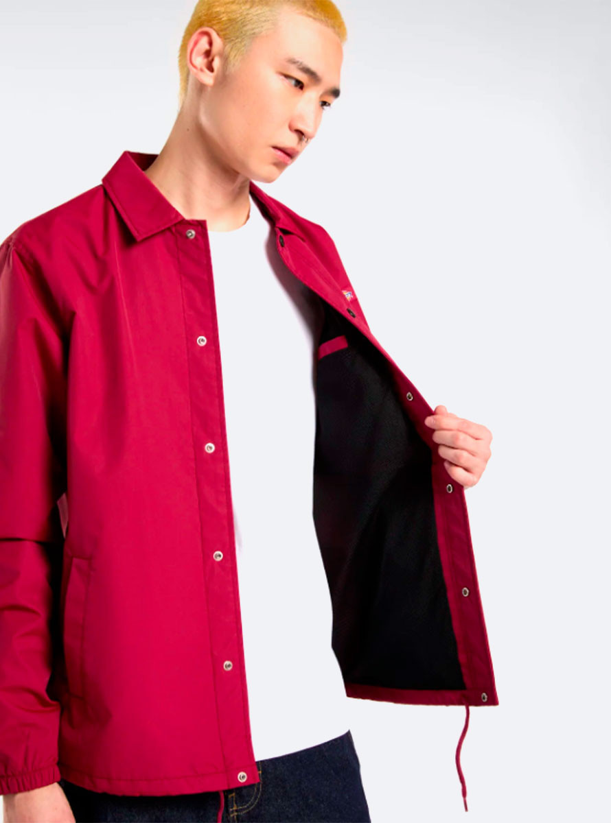 Cazadora Dickies Oakport Coach Jacket Tibetan Red