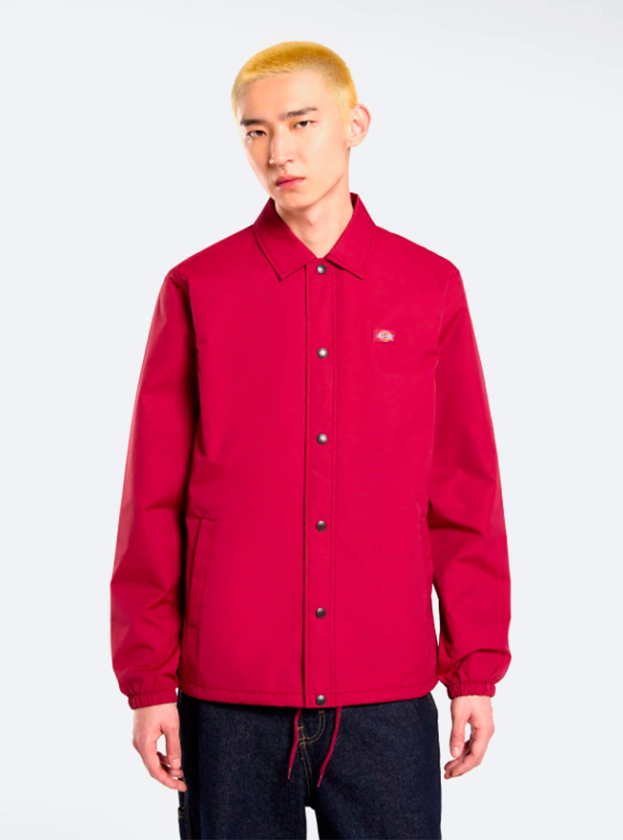 Cazadora Dickies Oakport Coach Jacket Tibetan Red