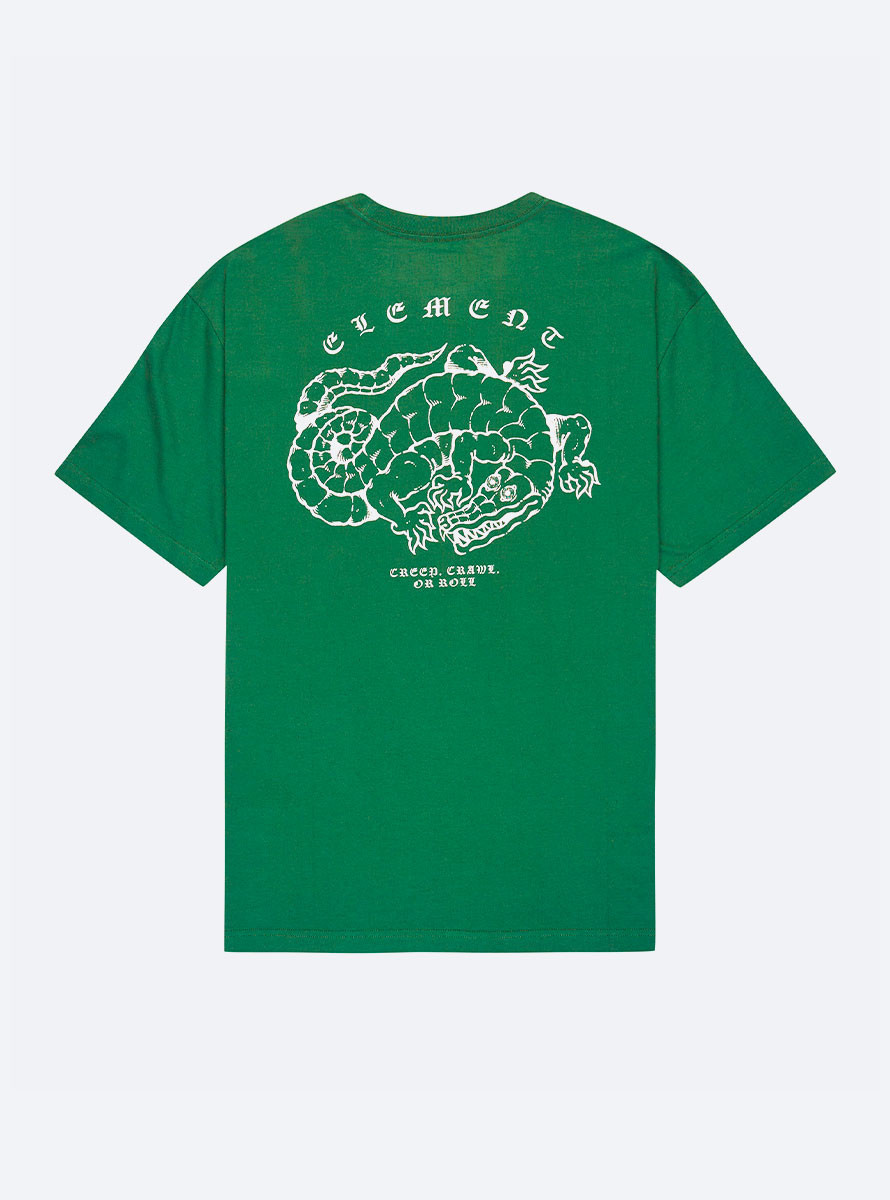 Camiseta Element Aligator SS Dark Green