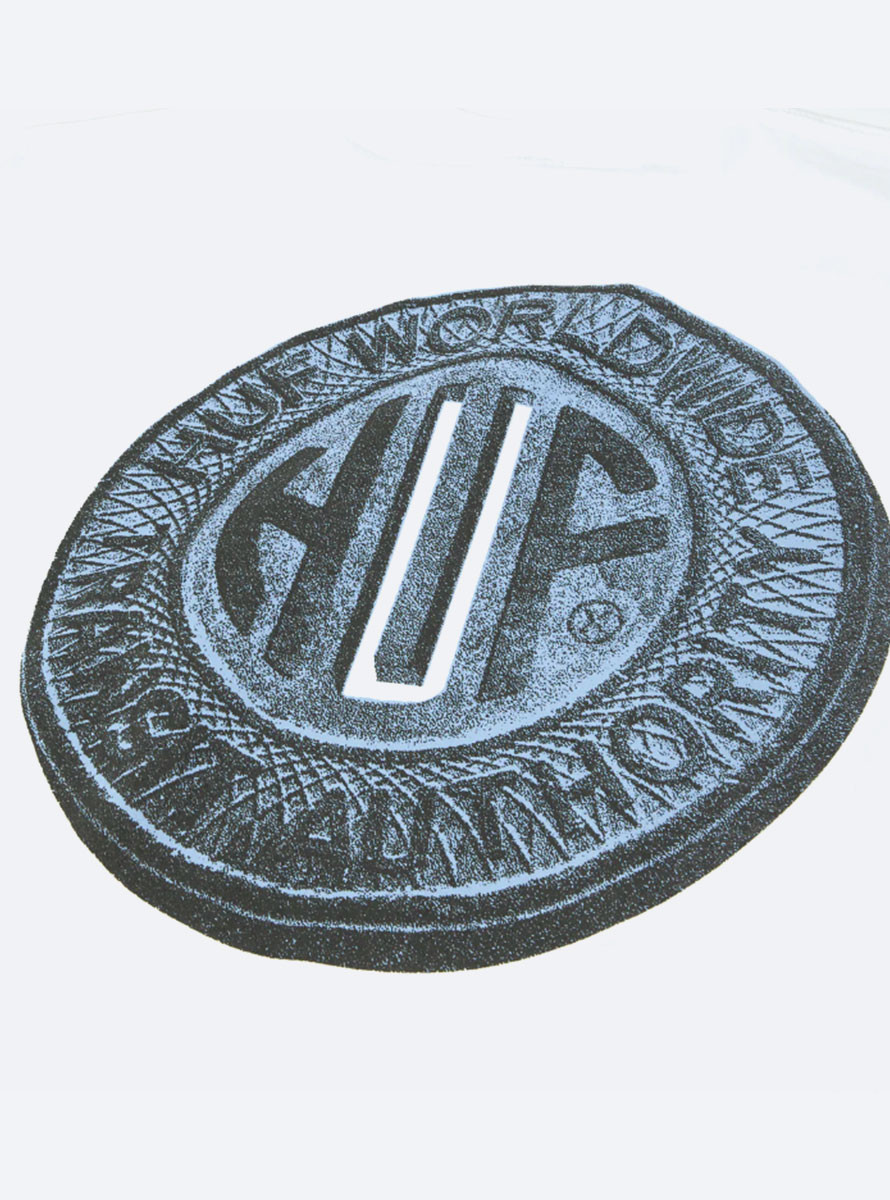 Camiseta HUF Token S/S T-Shirt White