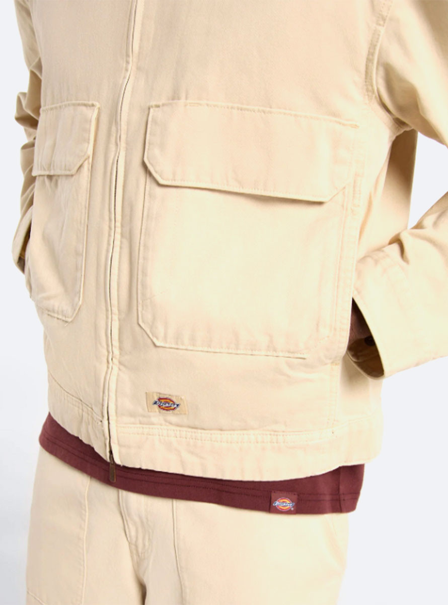 Cazadora Dickies FORT SMITH TRUCKER JACKET WOOD ASH