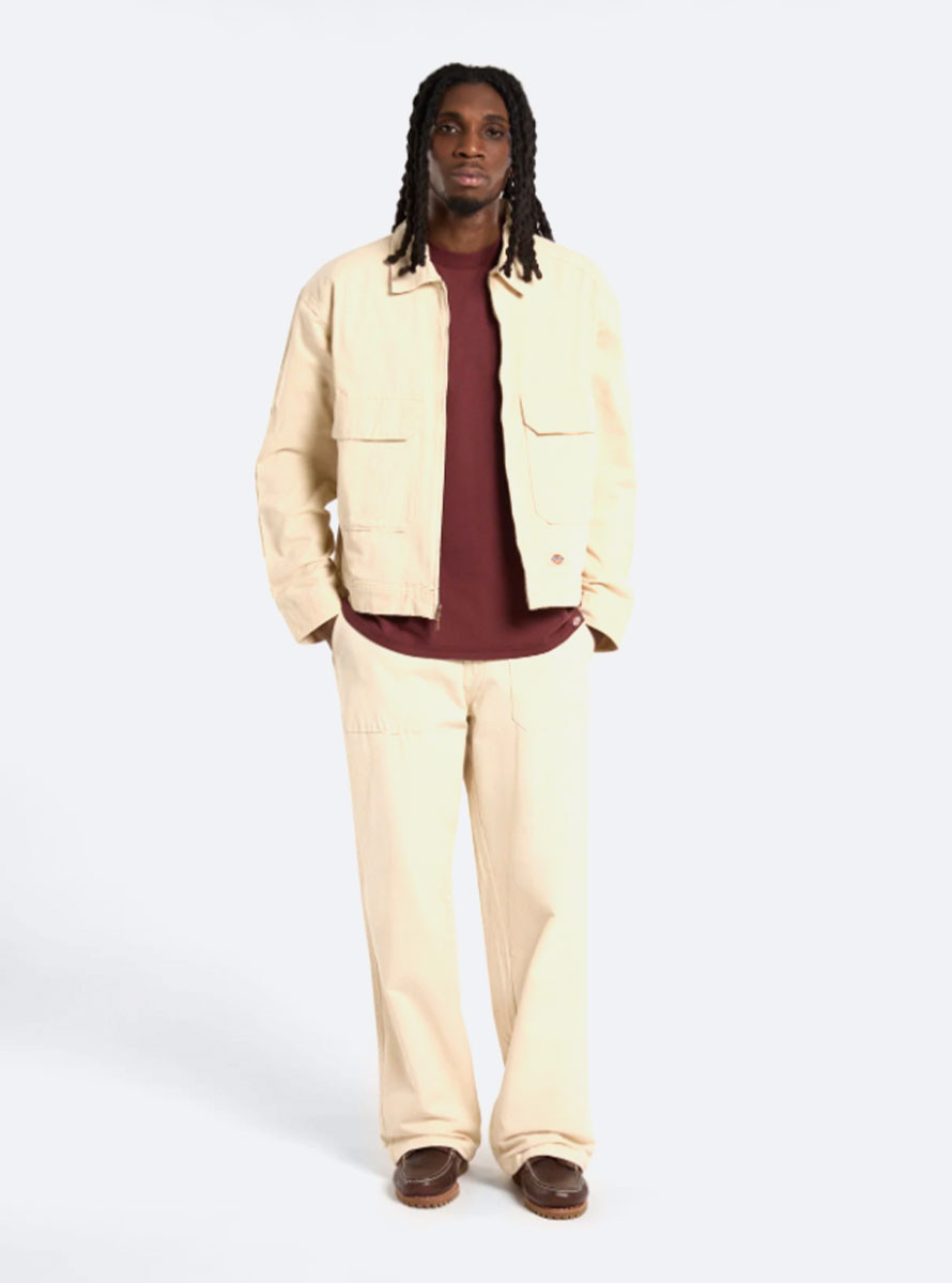 Cazadora Dickies FORT SMITH TRUCKER JACKET WOOD ASH