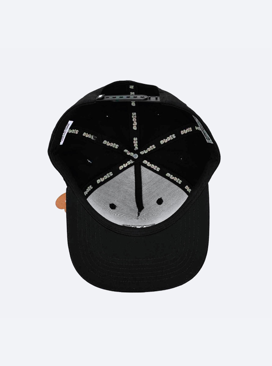 Gorra The DUDES Little Bear Structured 5 Panel Cap Black