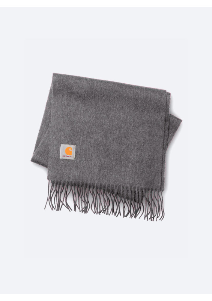 Bufanda Carhartt WIP Clan Scarf Dark Grey Heather