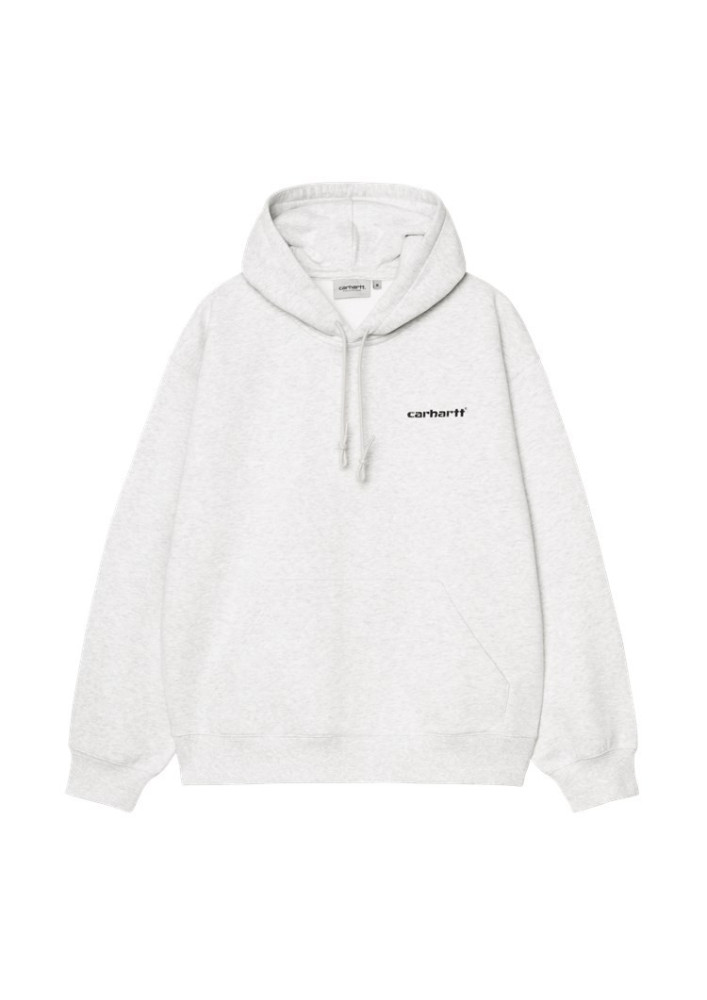 Sudadera Carhartt WIP Hooded Caps Sweat Ash Heather