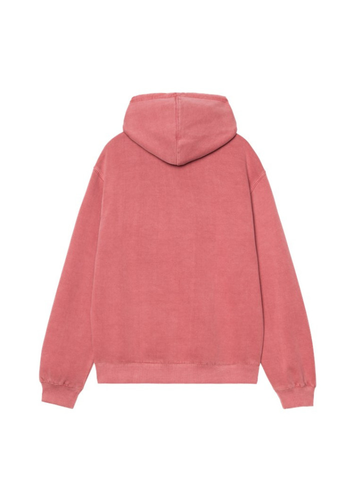 Sudadera Carhartt WIP Hooded Torion Sweat Marsala / Grind Wash