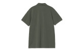 Polo Carhartt WIP Chase Pique Polo SS Leaf / Gold