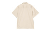 Camisa Carhartt WIP  Delray Shirt SS Stone / White