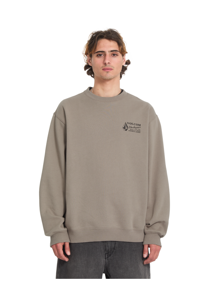 Sudadera Volcom Stone WORKWEAR CREW BRINDLE
