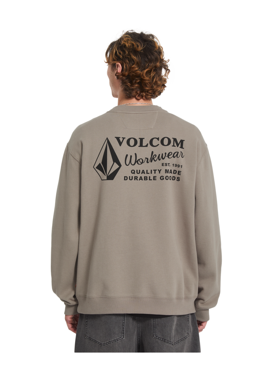 Sudadera Volcom Stone WORKWEAR CREW BRINDLE