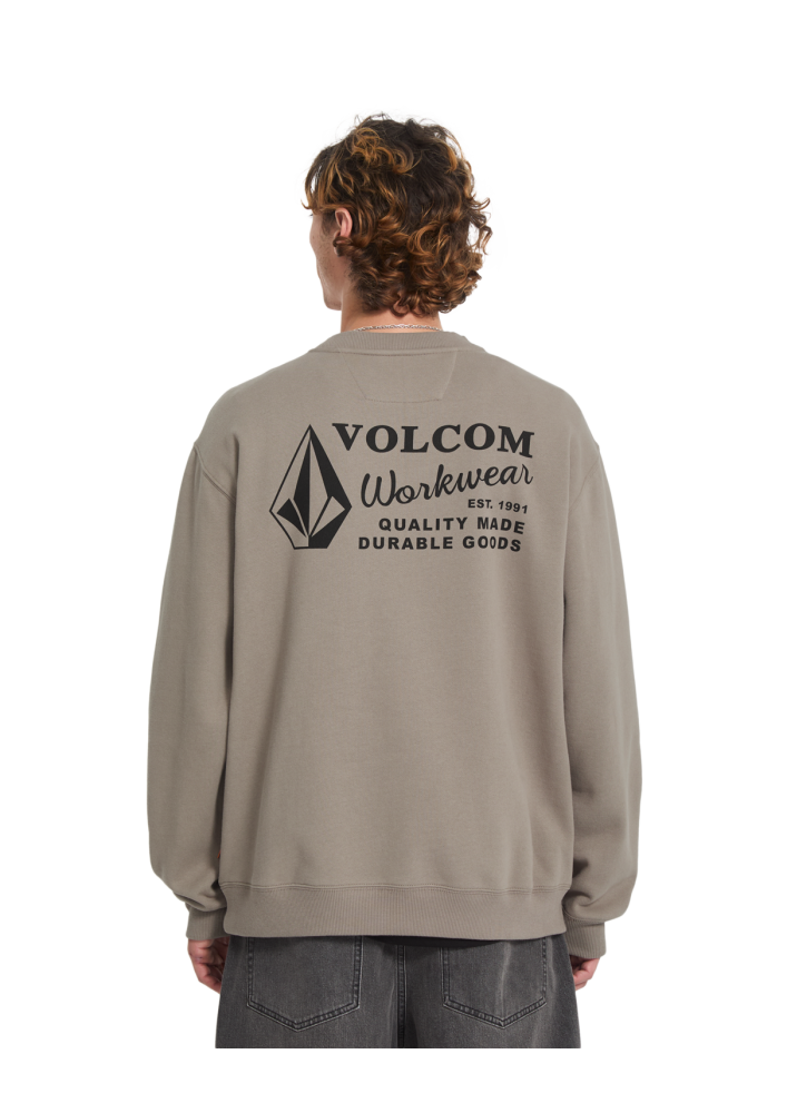 Sudadera Volcom Stone WORKWEAR CREW BRINDLE