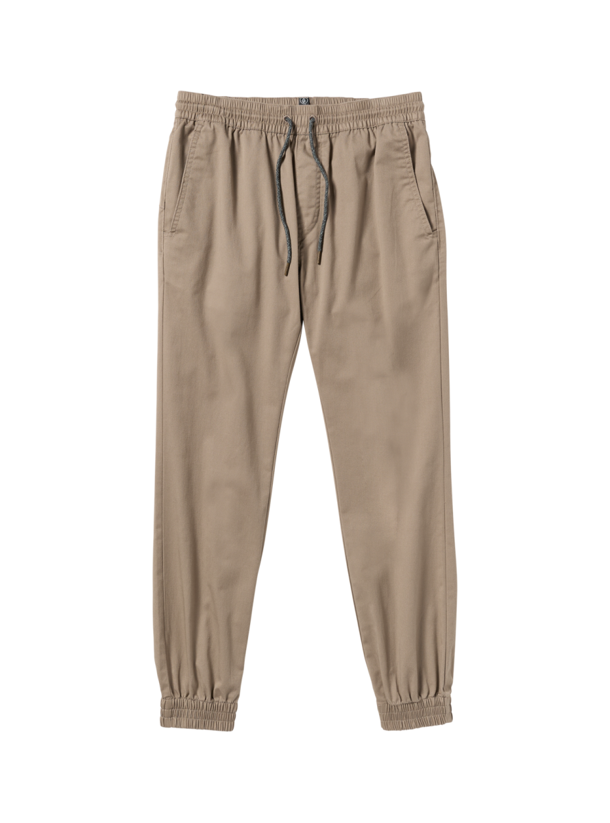 Pantalon Volcom Stone FRICKIN SLIM JOGGER KHAKI