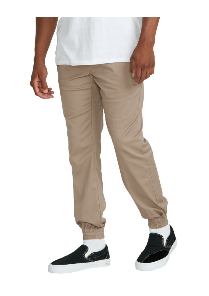 Pantalon Volcom Stone FRICKIN SLIM JOGGER KHAKI