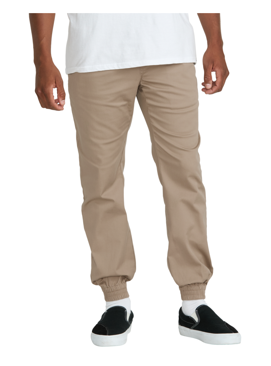 Pantalon Volcom Stone FRICKIN SLIM JOGGER KHAKI