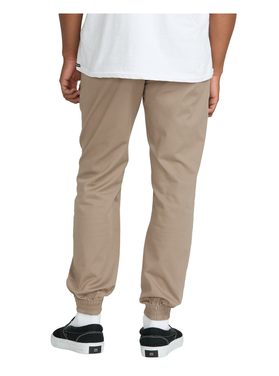 Pantalon Volcom Stone FRICKIN SLIM JOGGER KHAKI